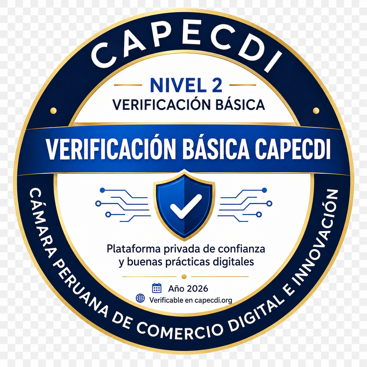 Sello Verificación Básica CAPECDI
